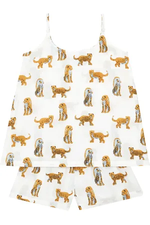LUCAS DU TERTRE Pyjama Chemise + Short Jaguar