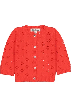 Hello Simone Cardigan Jeannette Pointelle Coton Bio