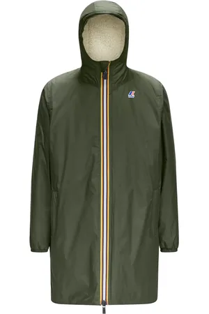 K-Way Veste Imperméable Fourrée Longue Le Vrai 3.0 Eiffeil Orsetto