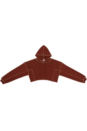 Baserange Hoodie Croppé Omato Coton Bio et Chanvre