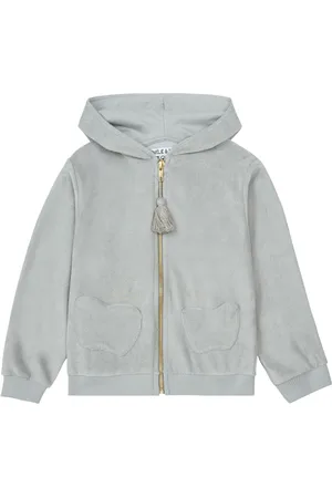 Emile et ida Exclusivité x Smallabe - Sweat Zippé à Capuche Eponge