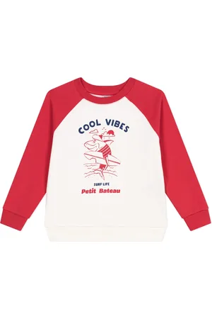 Petit Bateau Sweat Bienvu Coton Bio