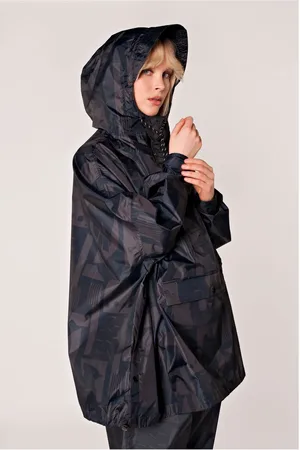 RainKiss Anorak Imperméable Back to Black - Collection Homme