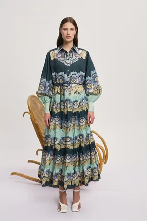 ALÉMAIS Robe Madalena Ramie