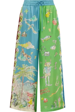 ALÉMAIS Pantalon Daria Soie
