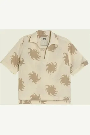 Oas Chemise Hazel Ember Jaffa Lin