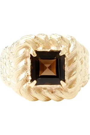 Bonanza Paris Bague Mrs. Quartz Fumé