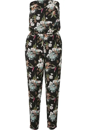 Urban classics Ensemble femme viscose bandeau jumpsuit