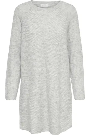 ONLY Robe pull femme Carol manches longues