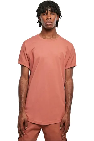 Urban classics T-shirt grandes tailles Long Shaped Turnup