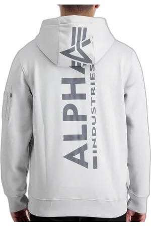 Alpha Industries Sweatshirt à capuche imprimé au dos