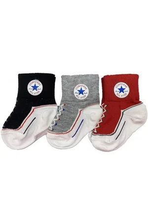 Converse Chaussettes striées bébé (x3)