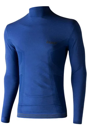 Lenz T-shirt manches longues Col roulé Merino 6.0