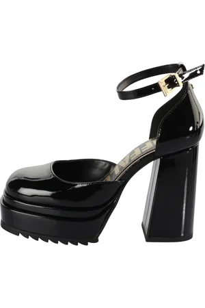 Buffalo Chaussures à talon femme May W Dorsay - Vegan Patent