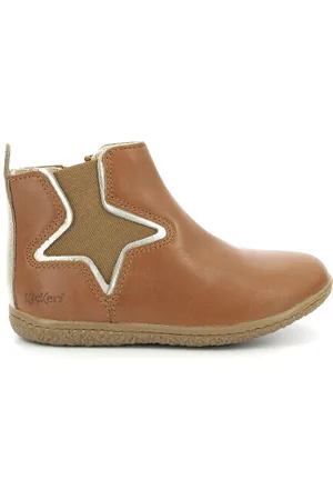 Kickers Bottines fille Vermillon