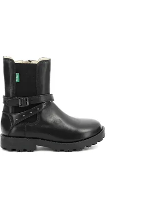 Kickers Bottines cuir fille Groozmy