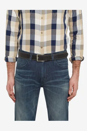 Wrangler Ceinture leather stitched