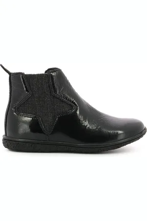 Kickers Bottes enfant vermillon