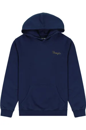 Wrangler Sweatshirt à capuche avec logo Sign Off