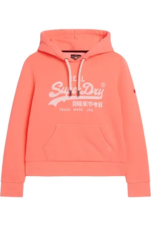 Superdry Sweatshirt à capuche fluo femme