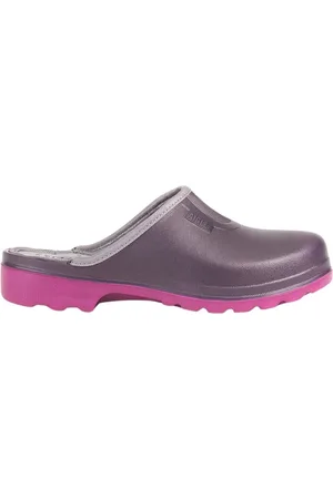 Aigle Sabots femme Taden 2 Aubergine/dahlia