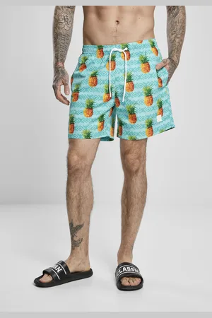 Urban classics Short de bain pattern (grandes tailles)