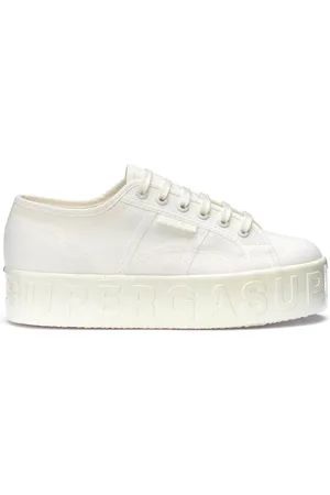 Superga Baskets femme 2790-Shiny 3D Lettering
