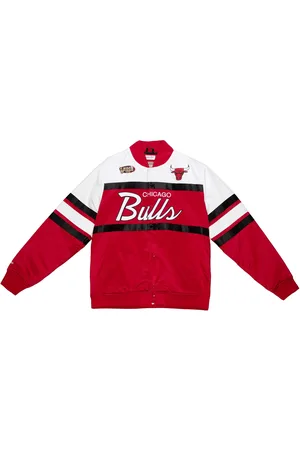 Mitchell & Ness Veste de survêtement boutonnée Chicago Bulls