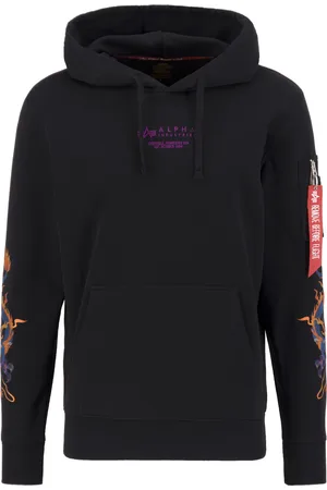 Alpha Industries Sweatshirt à capuche Dragon EMB