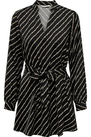 ONLY Robe manches longues col V femme Onlthalia Bf Ptm