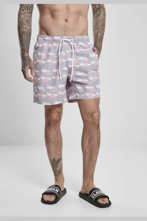 Urban classics Short de bain pattern (grandes tailles)