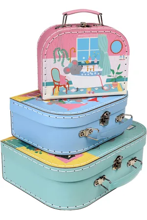 Rex London Valisettes enfant Mouse In A House (x3)