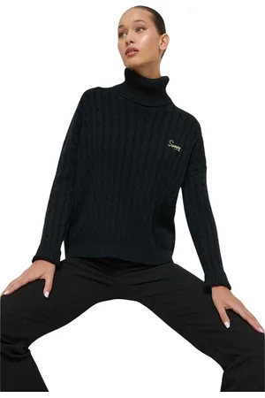Superdry Pull col rond femme Cable