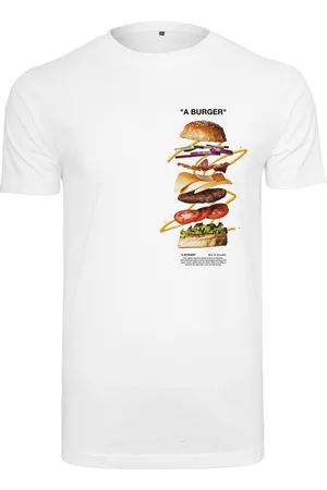 Mister Tee T-shirt a burger