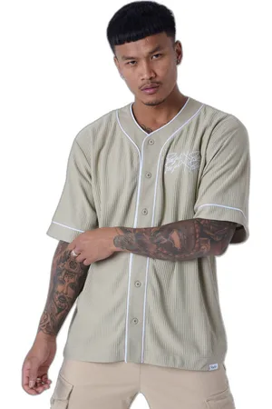 Project X Paris Chemise manches courtes style maillot baseball