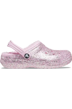 Crocs Sabots doublés à paillettes bébé Classic T