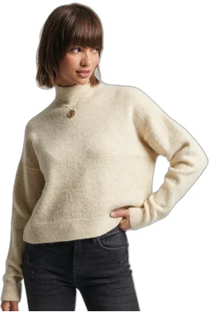 Superdry Pullover col montant femme Vintage Essential