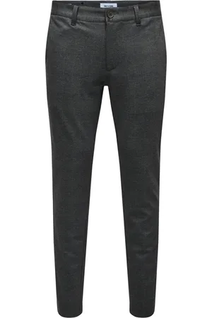 Only & Sons Pantalon chino slim Mark check