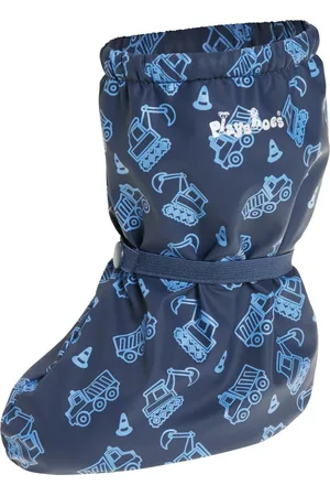 Playshoes Couvre-chaussures polaire enfant Construction Site