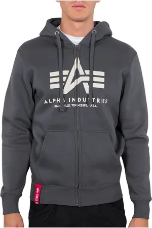 Alpha Industries Sweat à capuche Basic Zip