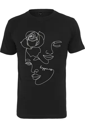 Mister Tee T-shirt femme one line rose