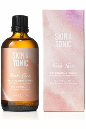 Skin & Tonic Eau exfoliante fraîche pour le visage femme - 100 mL