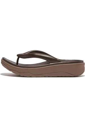 FitFlop Sandales à tige métallisée femme Relieff