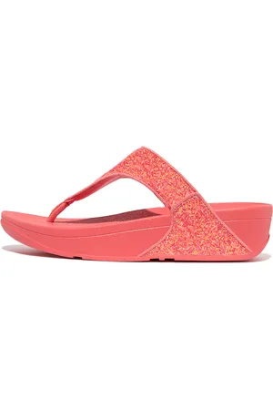 FitFlop Tongs compensées femme Lulu Glitter PU