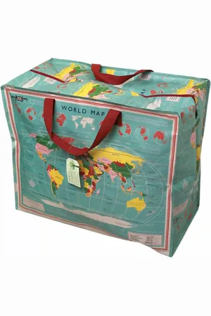 Rex London Sac de rangement Jumbo World Map