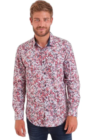 Camberabero Chemise manches longue imprimé fleuri