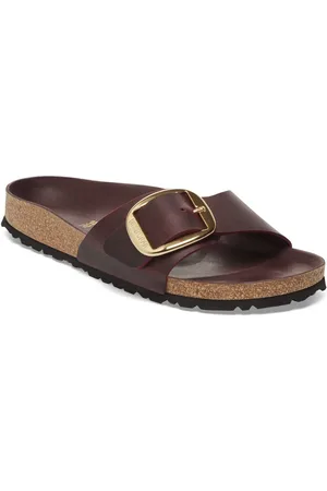 Birkenstock Sandales femme Madrid Big Buckle Oiled Leather