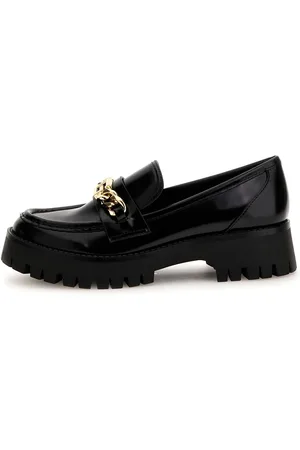 Guess Mocassins cuir femme Almosty