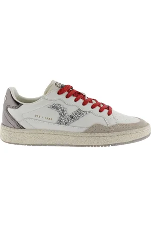 victoria Baskets paillettes métalliques femme