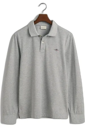 GANT Polo manches longues Shield